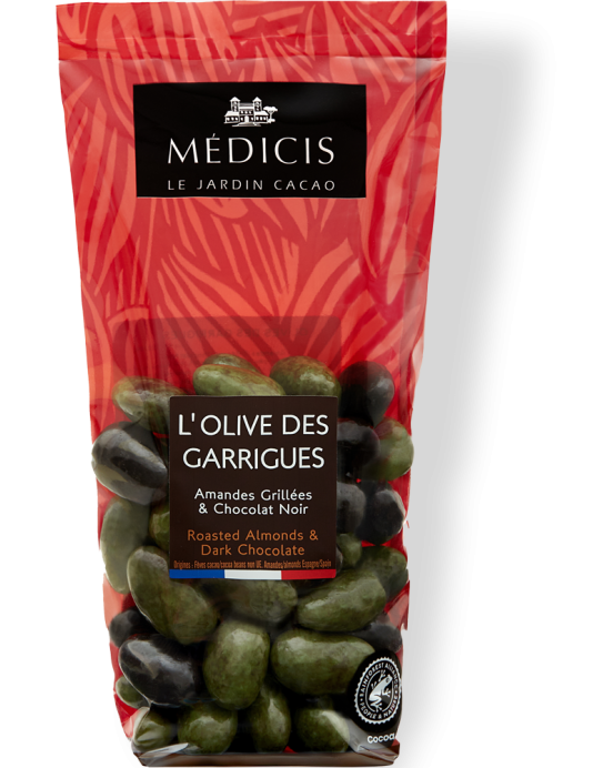 Olives des Garrigues - Médicis Paris - Chocolats fabriqués en France