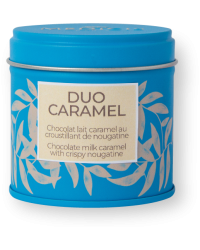 Boîte Man'Am Duo Caramel fleur de sel - Dragées Médicis Paris - Dragées fabriquées en France