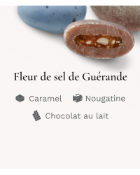 Duo Caramel Bleu Galaxie - Médicis Paris - Dragées fabriquées en France