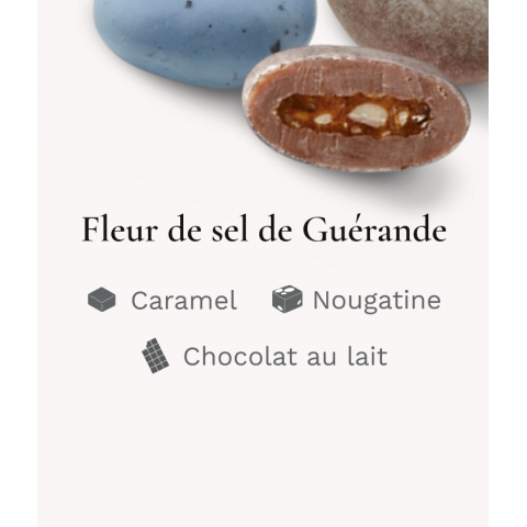 Duo Caramel Bleu Galaxie - Médicis Paris - Dragées fabriquées en France