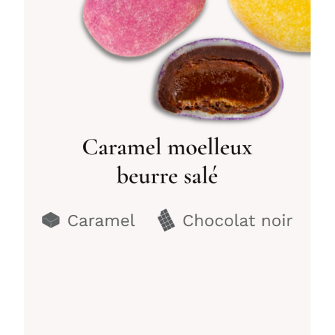 Givrés Caramel - Dragées Médicis Paris - Dragées fabriquées en France