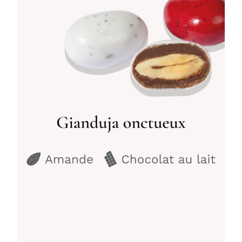 Galet Gianduja - Médicis Paris - Chocolats fabriqués en France