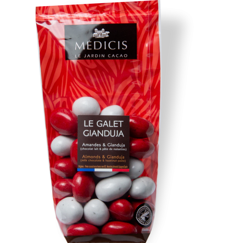 Galet Gianduja - Médicis Paris - Chocolats fabriqués en France