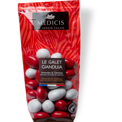 Galet Gianduja - Médicis Paris - Chocolats fabriqués en France