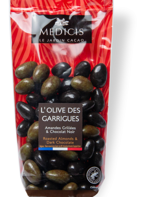 Olives des Garrigues - Médicis Paris - Chocolats fabriqués en France