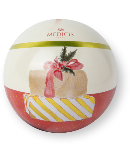 Boule de Noël Cadeaux - Médicis Paris - Chocolats fabriqués en France