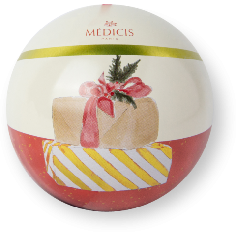 Boule de Noël Cadeaux - Médicis Paris - Chocolats fabriqués en France