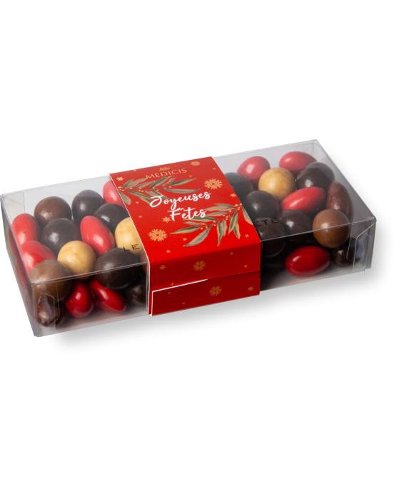 Boite Noël 250g - Médicis Paris - Chocolats fabriqués en France