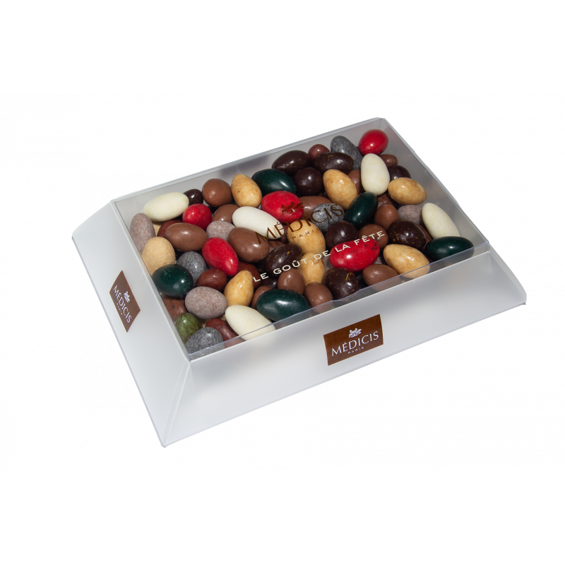 Boite 500g Noël - Médicis Paris - Chocolats fabriqués en France