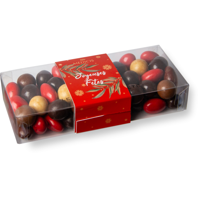 Boite Noël 250g - Médicis Paris - Chocolats fabriqués en France