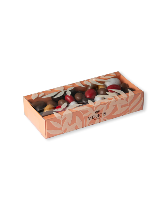 Boite Iris jardin-cacao - Médicis Paris - Chocolats fabriqués en France