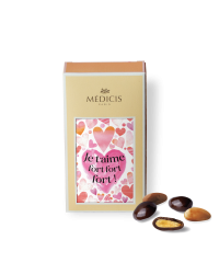 Boite Message Je t'aime - Médicis Paris - Chocolats fabriqués en France